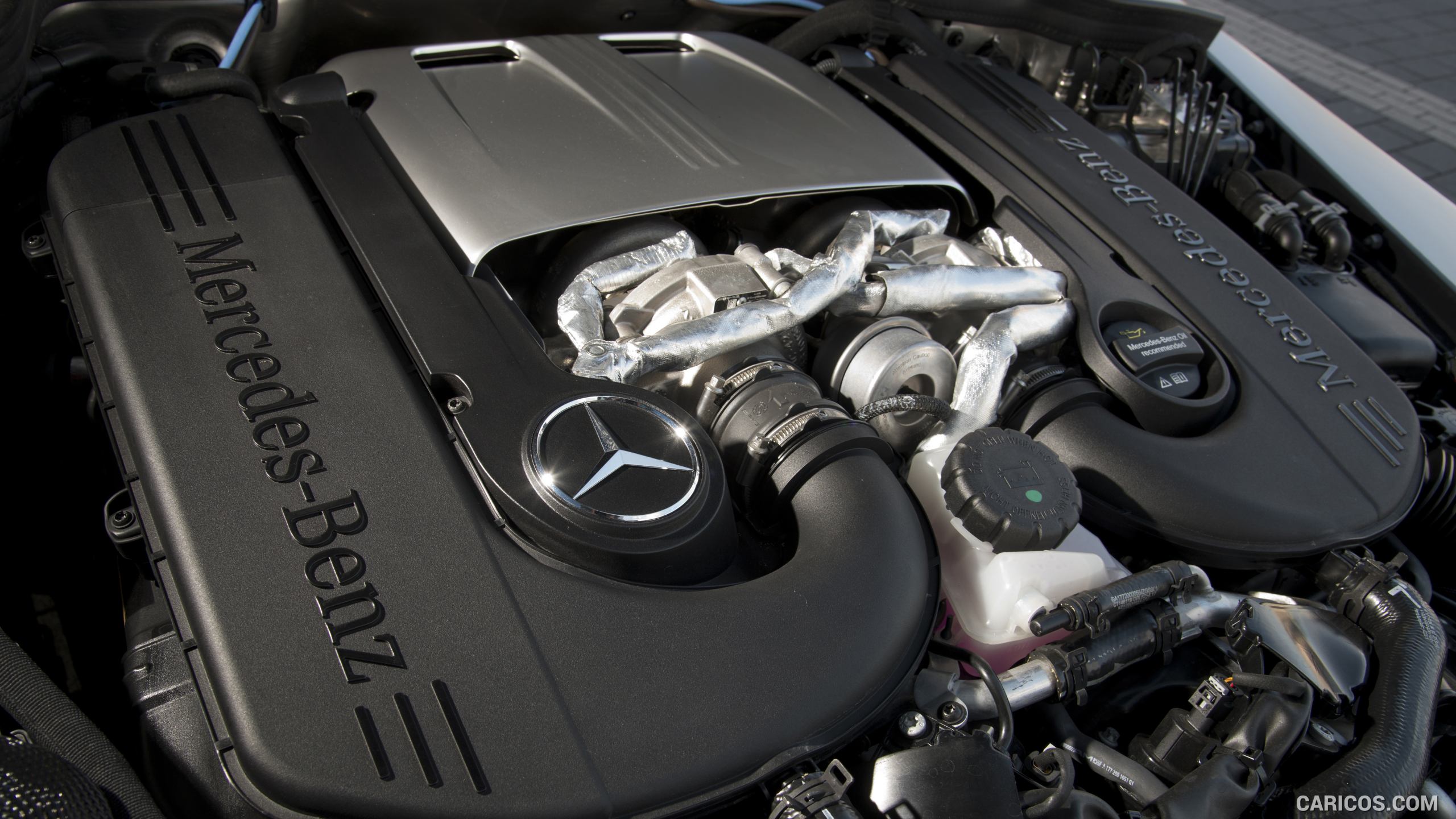 2016 Mercedes-Benz G-Class G500 in Designo Platin Magno - Engine, #18 of 131