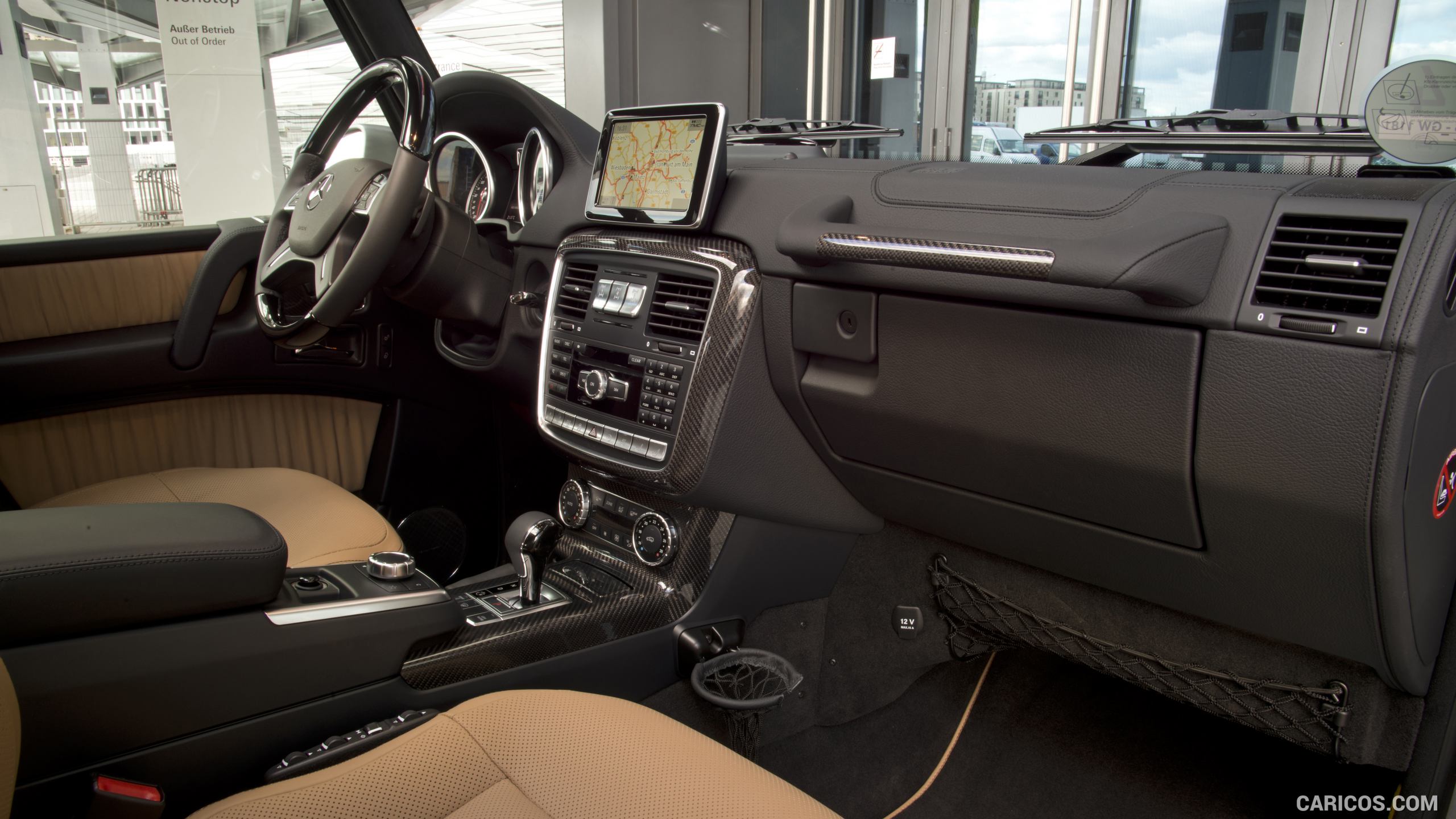 2016 Mercedes-Benz G-Class G500 in Designo Platin Magno - Interior, #20 of 131