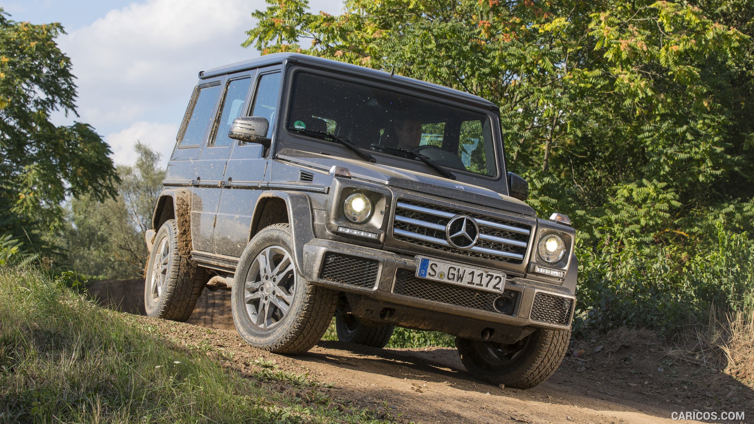 2016 Mercedes-Benz G-Class G500 in Indiumgrey - Front, #37 of 131