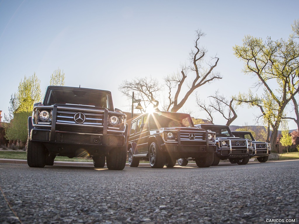 2016 Mercedes-Benz G-Class G550 (US-Spec) Lineup