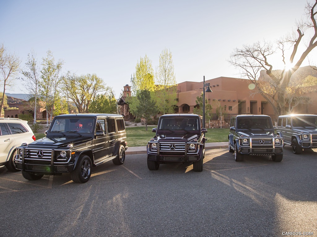 2016 Mercedes-Benz G-Class G550 (US-Spec) Lineup