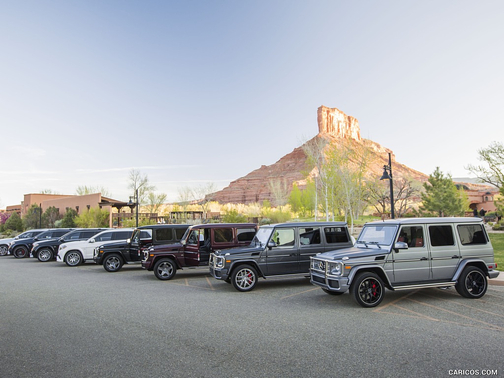 2016 Mercedes-Benz G-Class G550 (US-Spec) Lineup