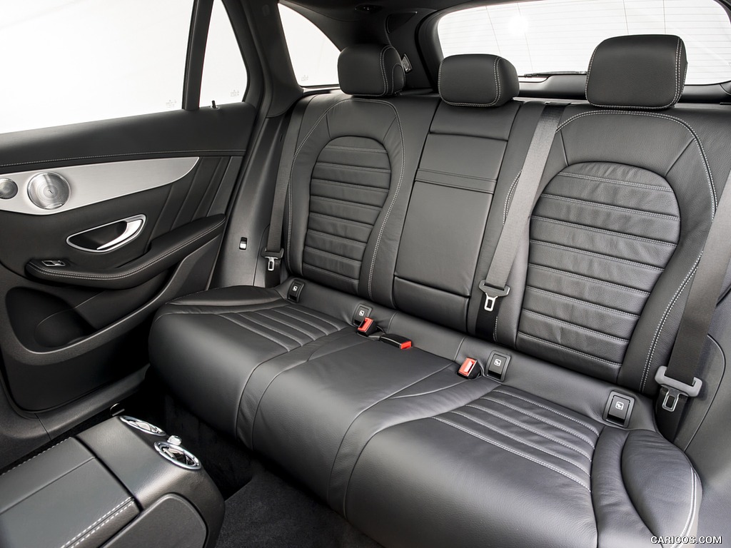 2016 Mercedes-Benz GLC 250d 4MATIC AMG Line (UK-Spec) - Interior, Rear Seats