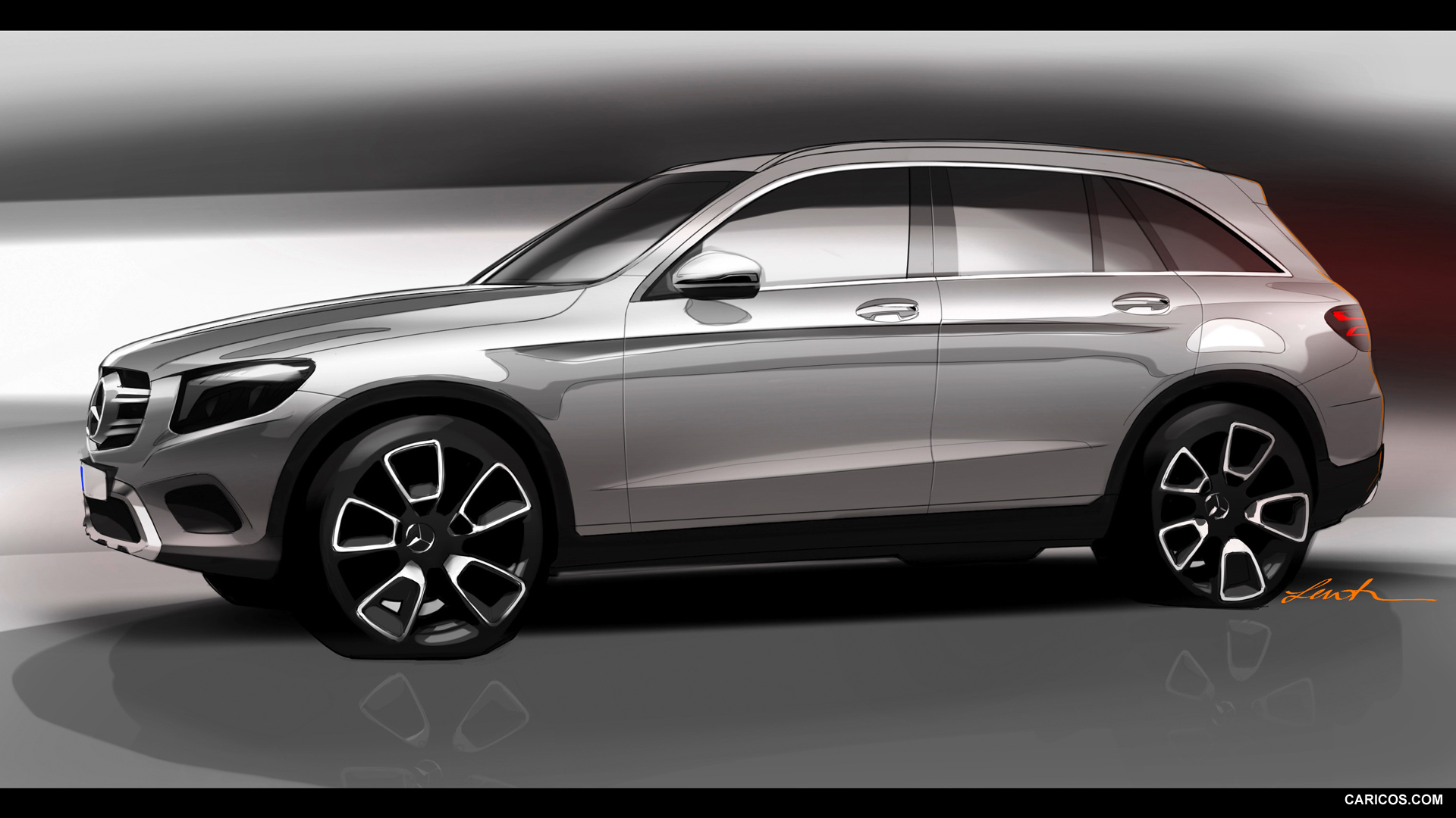 2016 Mercedes-Benz GLC-Class  - Design Sketch, #173 of 254