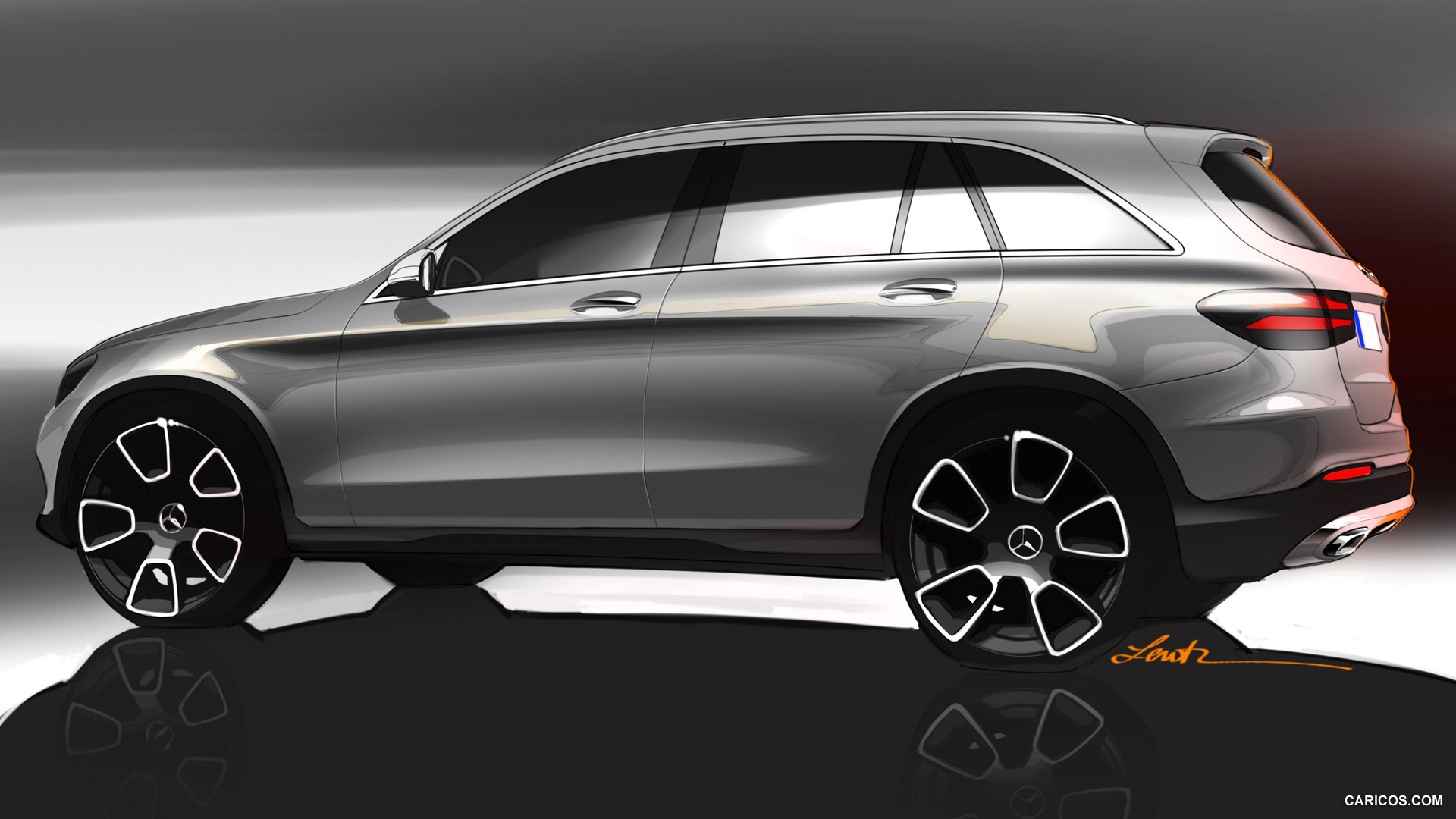 2016 Mercedes-Benz GLC-Class  - Design Sketch, #175 of 254