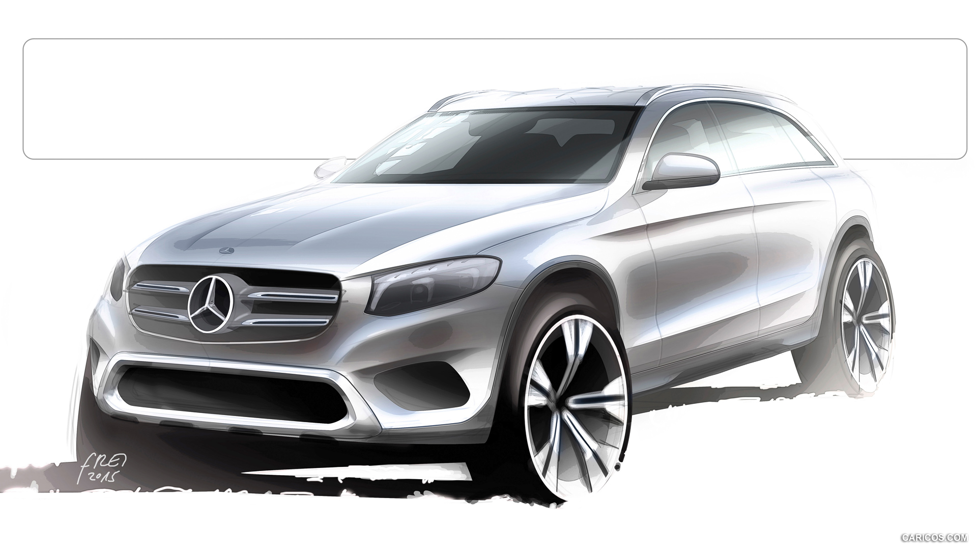 2016 Mercedes-Benz GLC-Class  - Design Sketch, #177 of 254