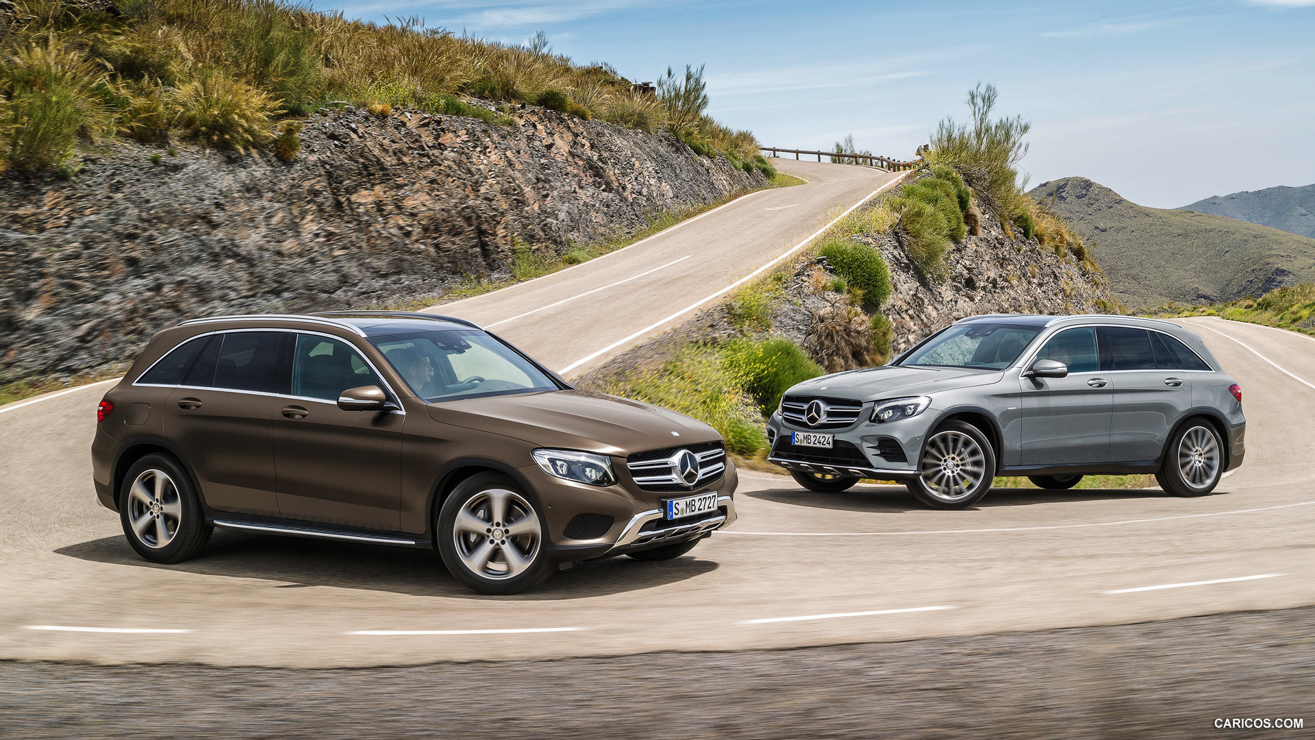 2016 Mercedes-Benz GLC-Class GLC 250d 4MATIC (Citrine Brown Magno, Offroad Line) - Side, #12 of 254