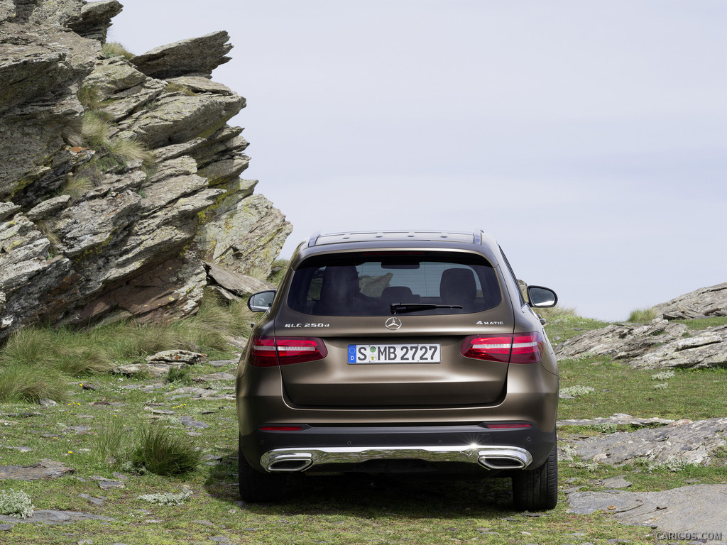 2016 Mercedes-Benz GLC-Class GLC 250d 4MATIC (CITRINE BROWN MAGNO, Offroad Line) - Rear