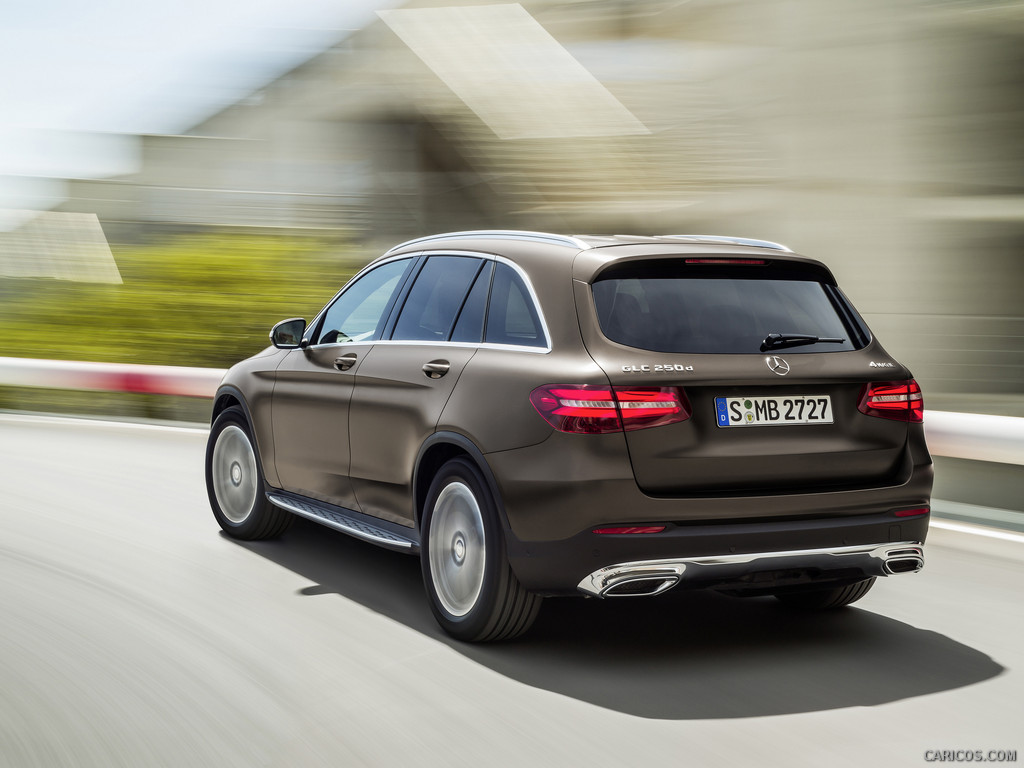 2016 Mercedes-Benz GLC-Class GLC 250d 4MATIC (Citrine Brown Magno, Offroad Line) - Rear