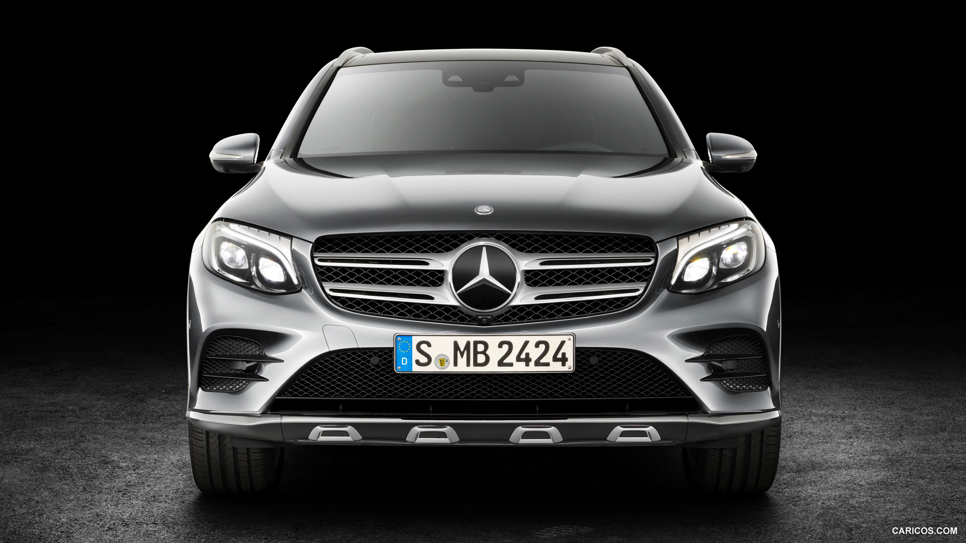 2016 Mercedes-Benz GLC-Class GLC 350e 4MATIC Edition 1 (Selenite Grey, AMG Line) - Front, #41 of 254