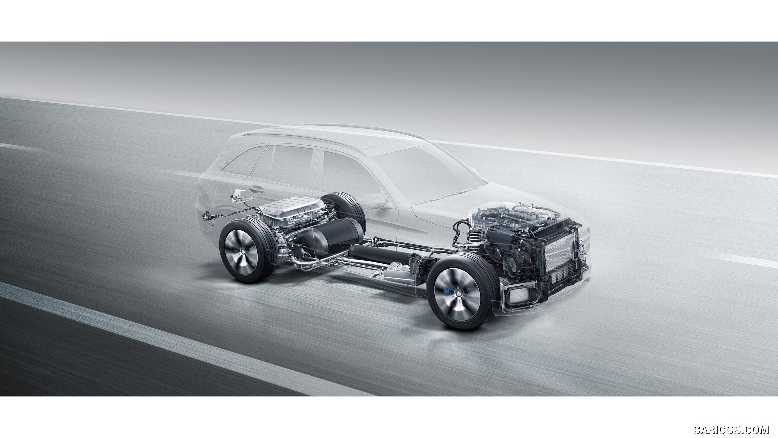 2016 Mercedes-Benz GLC F-Cell Plug-In Concept - Technical Drawing, #15 of 20