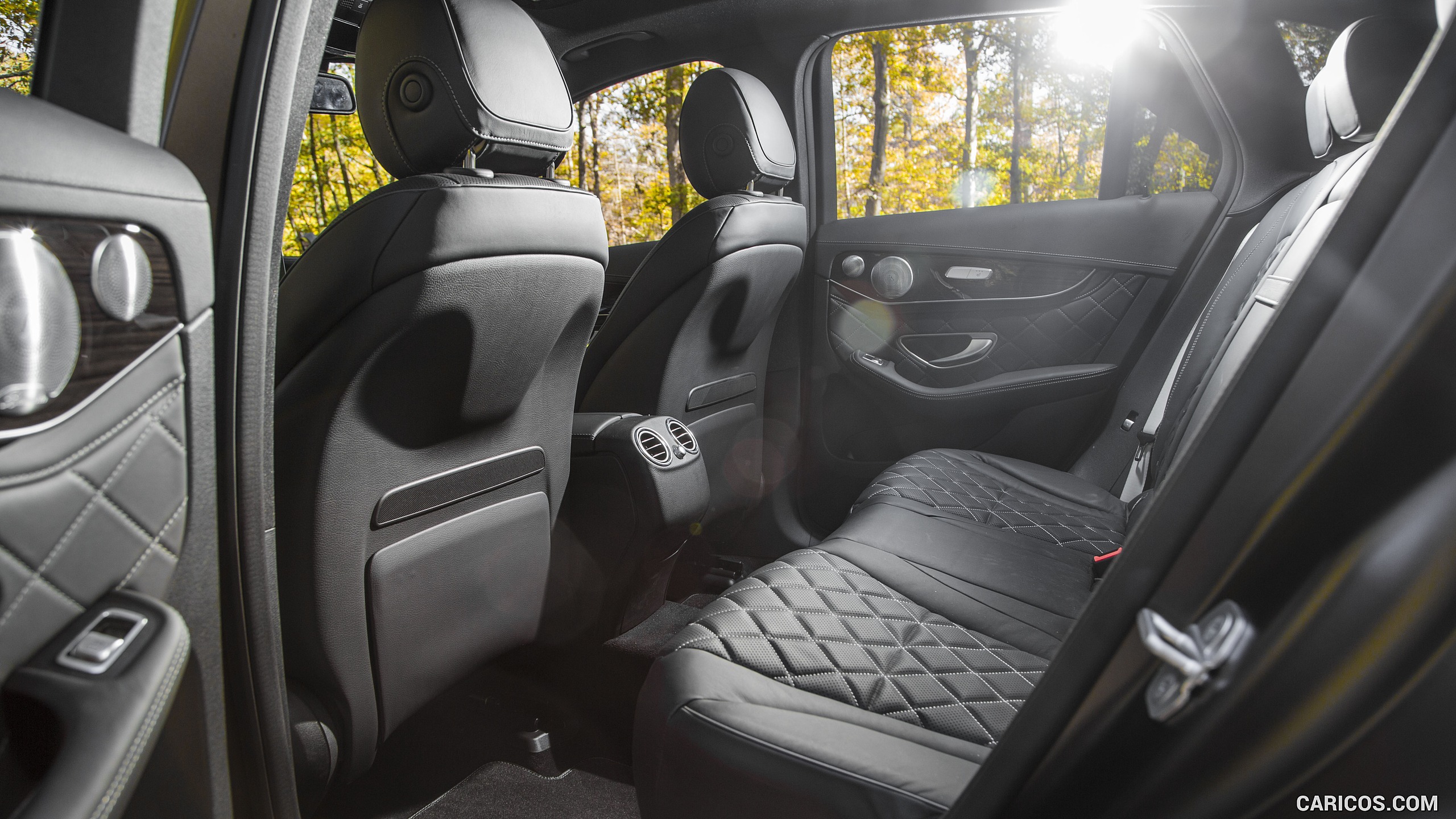 2016 Mercedes-Benz GLC GLC300 4MATIC (US-Spec) - Interior, Rear Seats, #64 of 180
