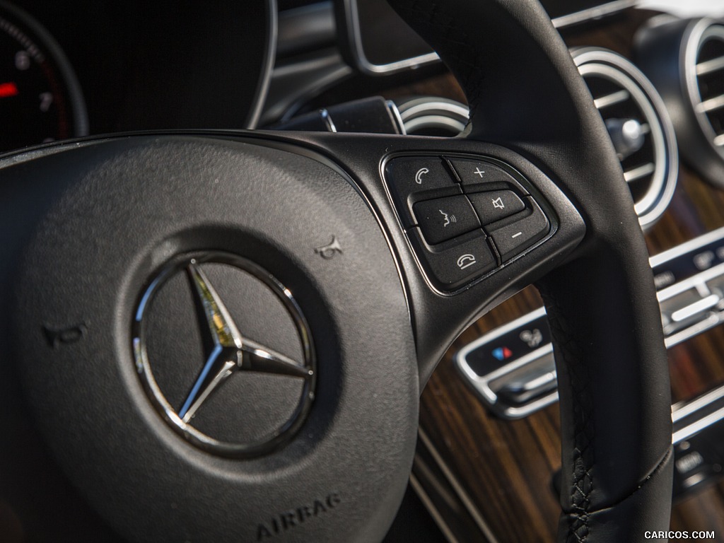 2016 Mercedes-Benz GLC GLC300 4MATIC (US-Spec) - Interior, Steering Wheel