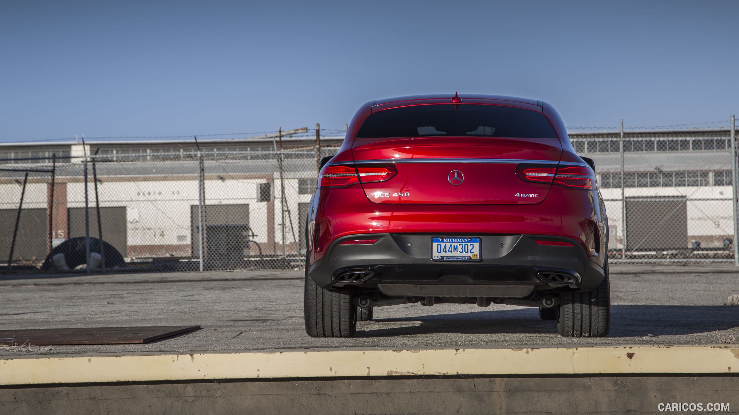 2016 Mercedes-Benz GLE 450 AMG Coupe 4MATIC (US-Spec) - Rear, #64 of 115
