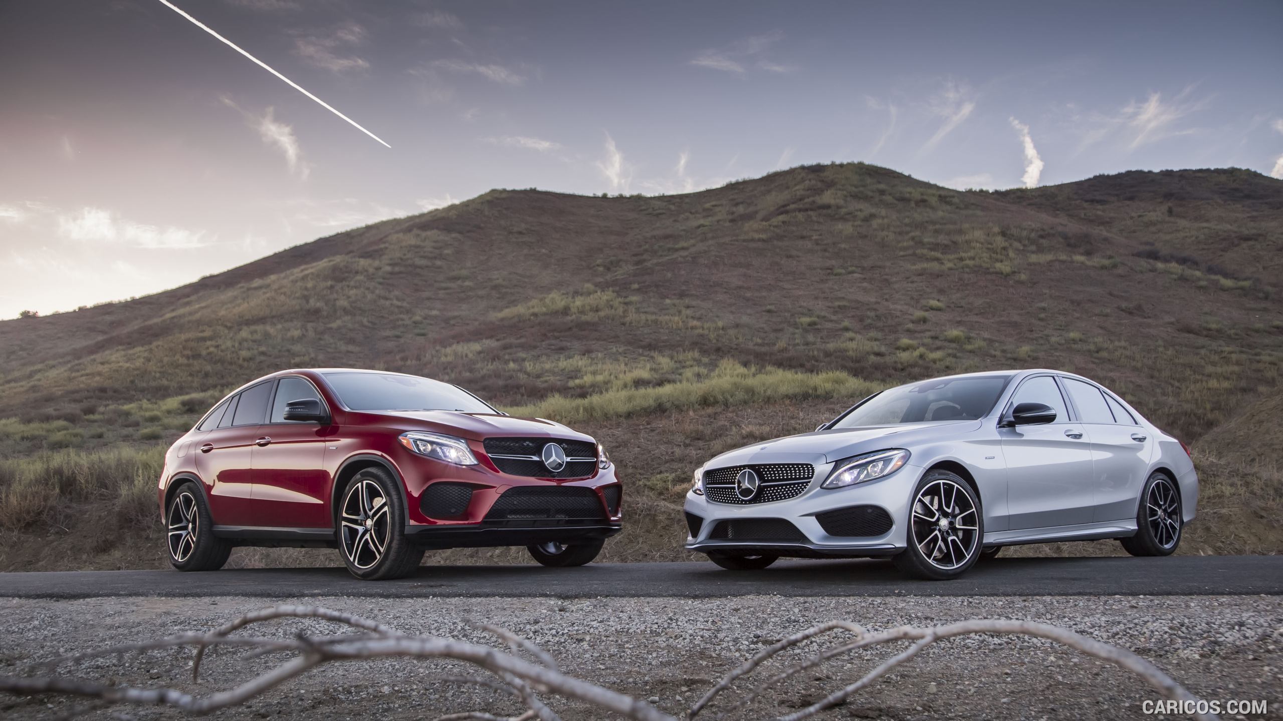 2016 Mercedes-Benz GLE 450 AMG Coupe 4MATIC (US-Spec) and C450 AMG - Front, #96 of 115