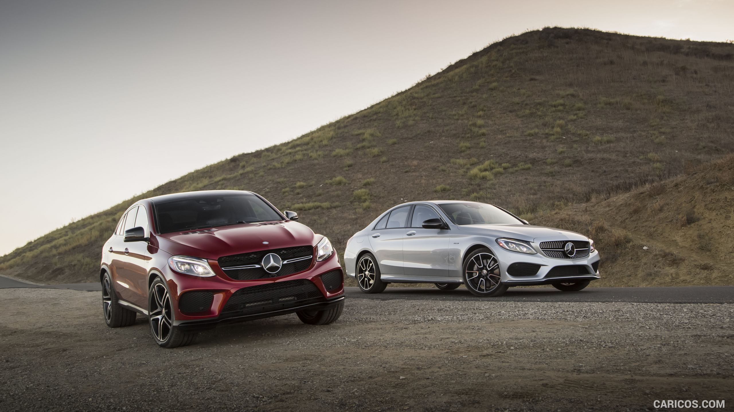 2016 Mercedes-Benz GLE 450 AMG Coupe 4MATIC (US-Spec) and C450 AMG - Front, #97 of 115