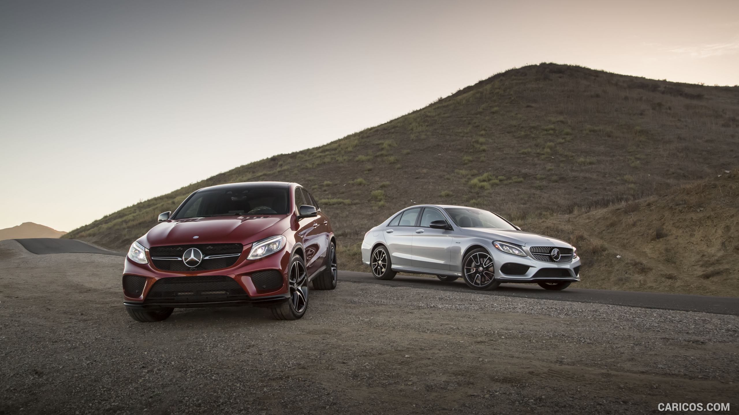 2016 Mercedes-Benz GLE 450 AMG Coupe 4MATIC (US-Spec) and C450 AMG - Front, #98 of 115