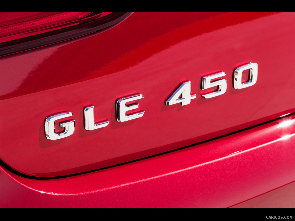 2016 Mercedes-Benz GLE 450 AMG Coupe 4MATIC (Designo Hyacinth Red Metallic) - Badge