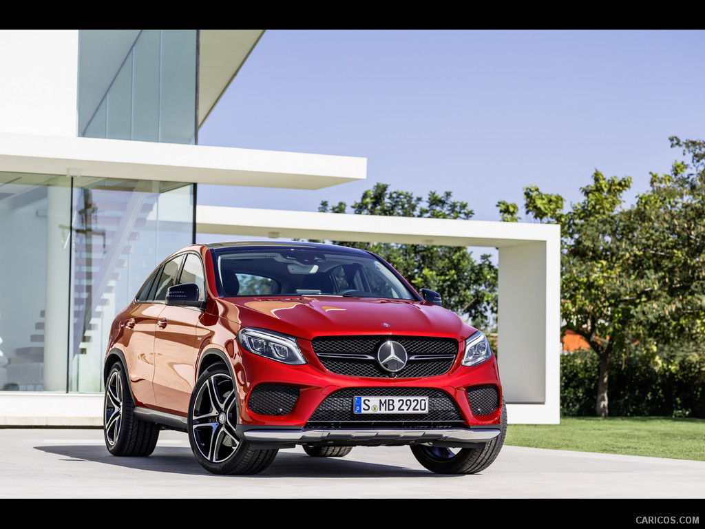 2016 Mercedes-Benz GLE 450 AMG Coupe 4MATIC (Designo Hyacinth Red Metallic) - Front