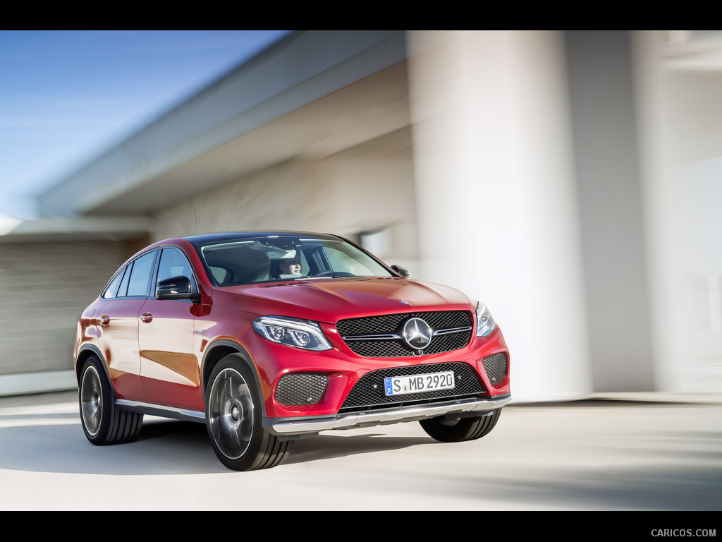 2016 Mercedes-Benz GLE 450 AMG Coupe 4MATIC (Designo Hyacinth Red Metallic) - Front