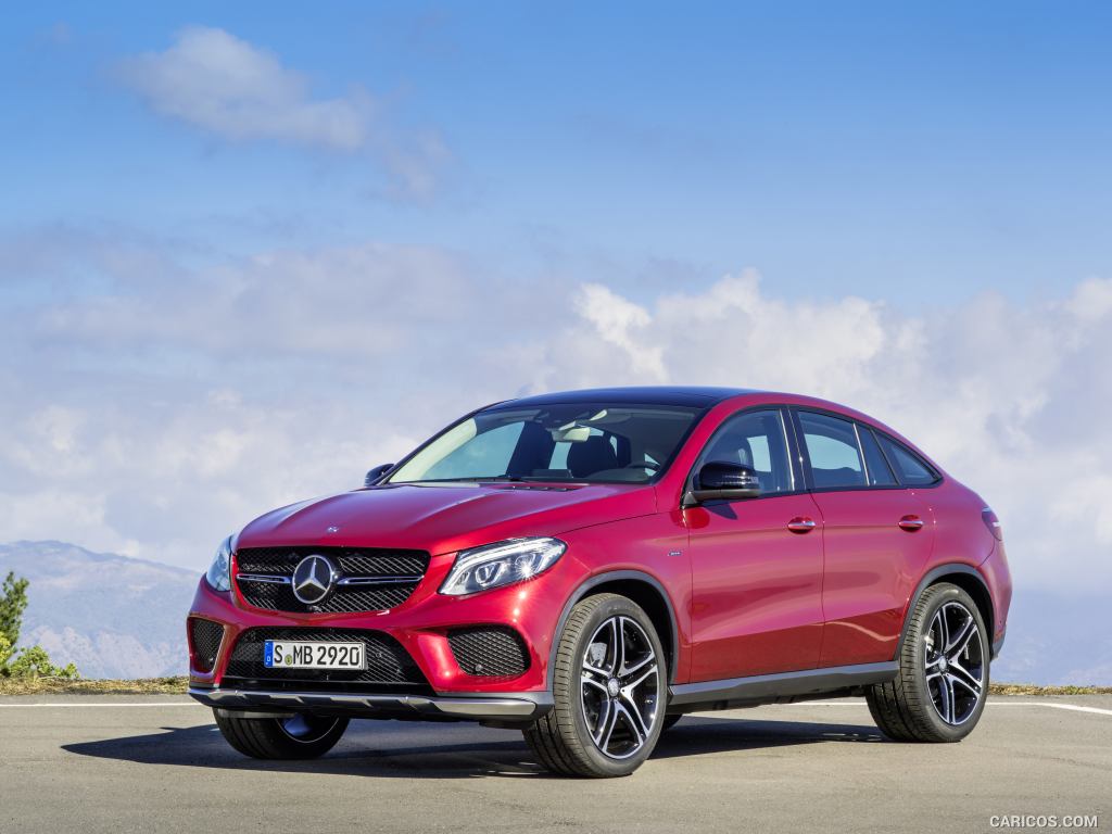 2016 Mercedes-Benz GLE 450 AMG Coupe 4MATIC (Designo Hyacinth Red Metallic) - Front