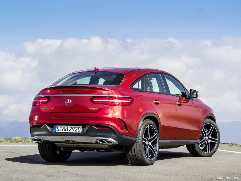 2016 Mercedes-Benz GLE 450 AMG Coupe 4MATIC (Designo Hyacinth Red Metallic) - Rear