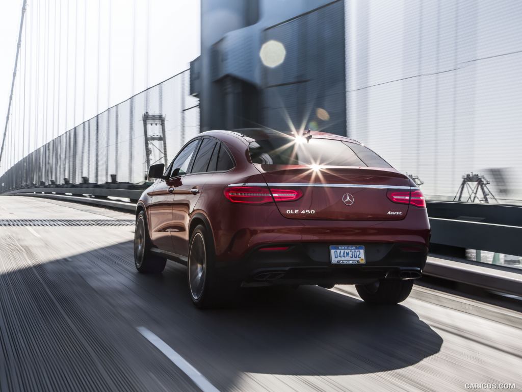 2016 Mercedes-Benz GLE 450 AMG Coupe 4MATIC (US-Spec) - Rear