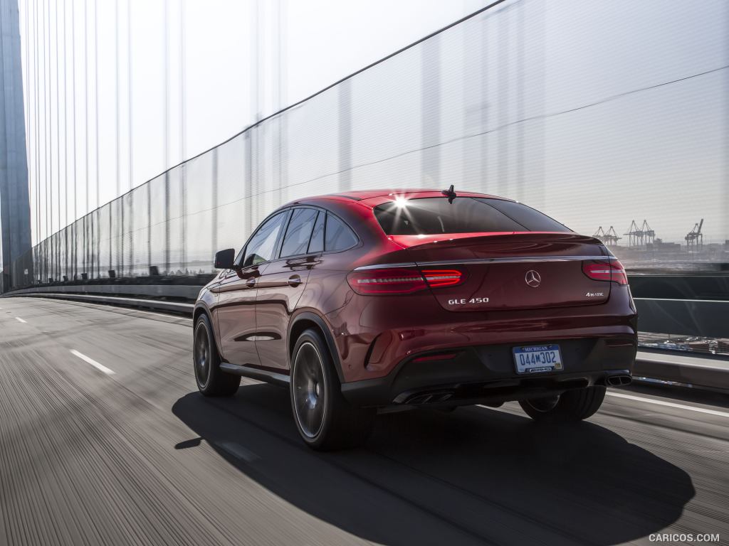 2016 Mercedes-Benz GLE 450 AMG Coupe 4MATIC (US-Spec) - Rear