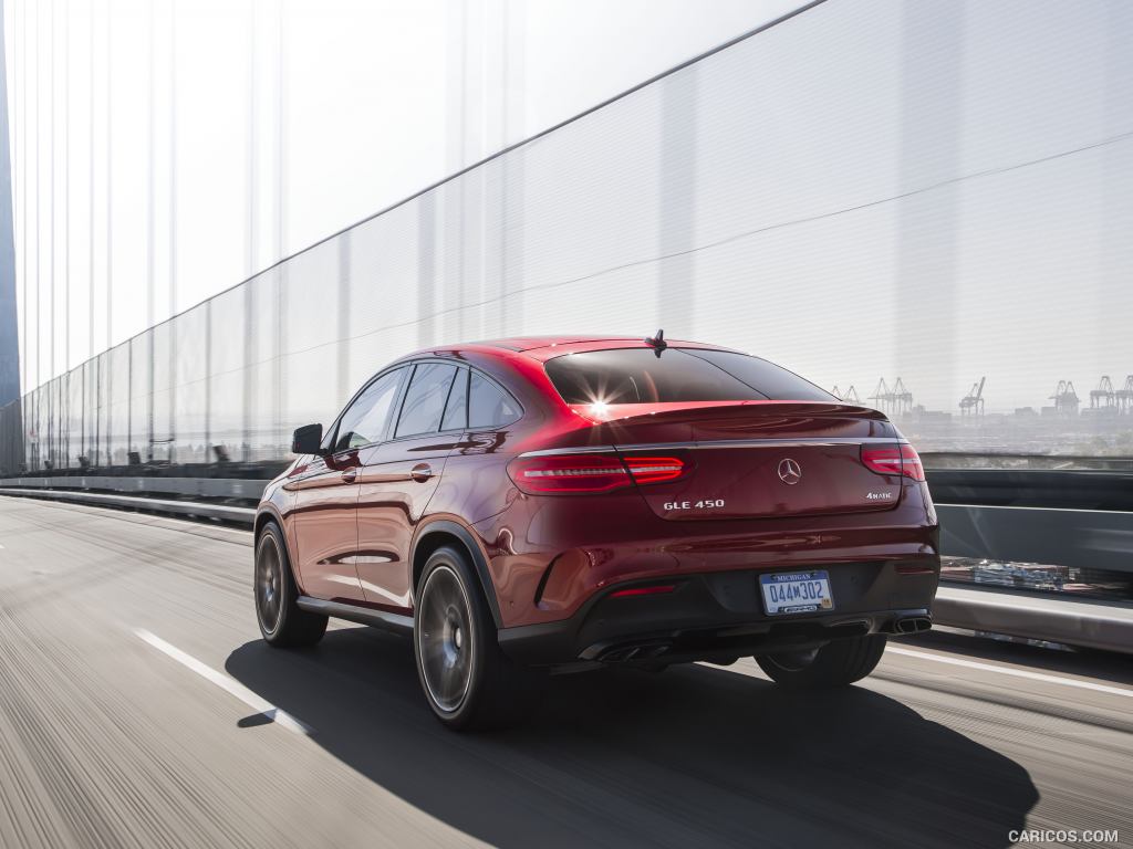 2016 Mercedes-Benz GLE 450 AMG Coupe 4MATIC (US-Spec) - Rear