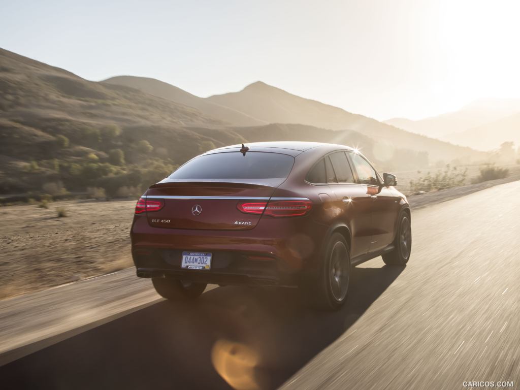 2016 Mercedes-Benz GLE 450 AMG Coupe 4MATIC (US-Spec) - Rear