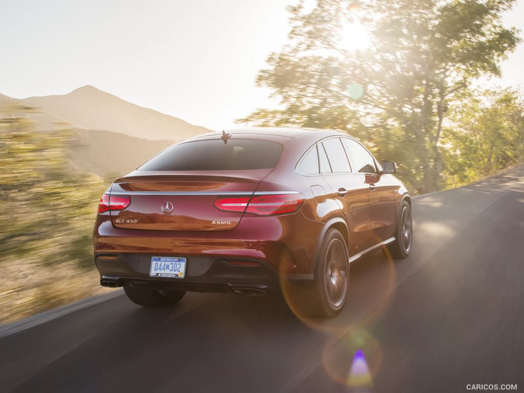 2016 Mercedes-Benz GLE 450 AMG Coupe 4MATIC (US-Spec) - Rear