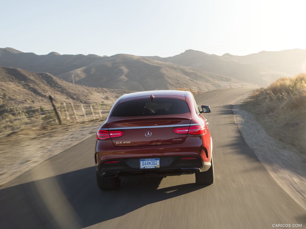 2016 Mercedes-Benz GLE 450 AMG Coupe 4MATIC (US-Spec) - Rear