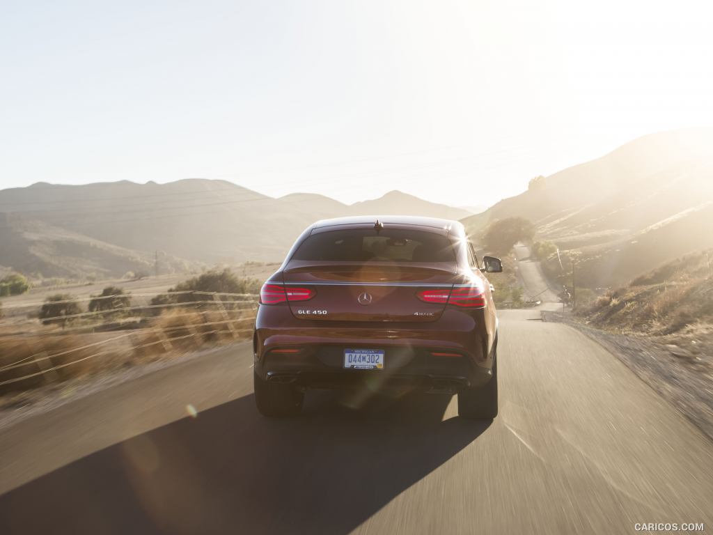 2016 Mercedes-Benz GLE 450 AMG Coupe 4MATIC (US-Spec) - Rear