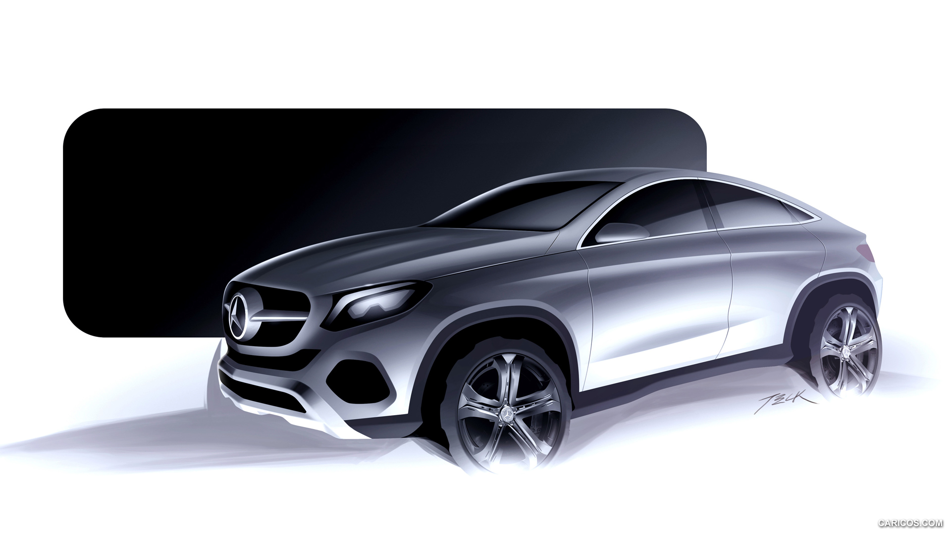 2016 Mercedes-Benz GLE-Class Coupe  - Design Sketch, #36 of 82