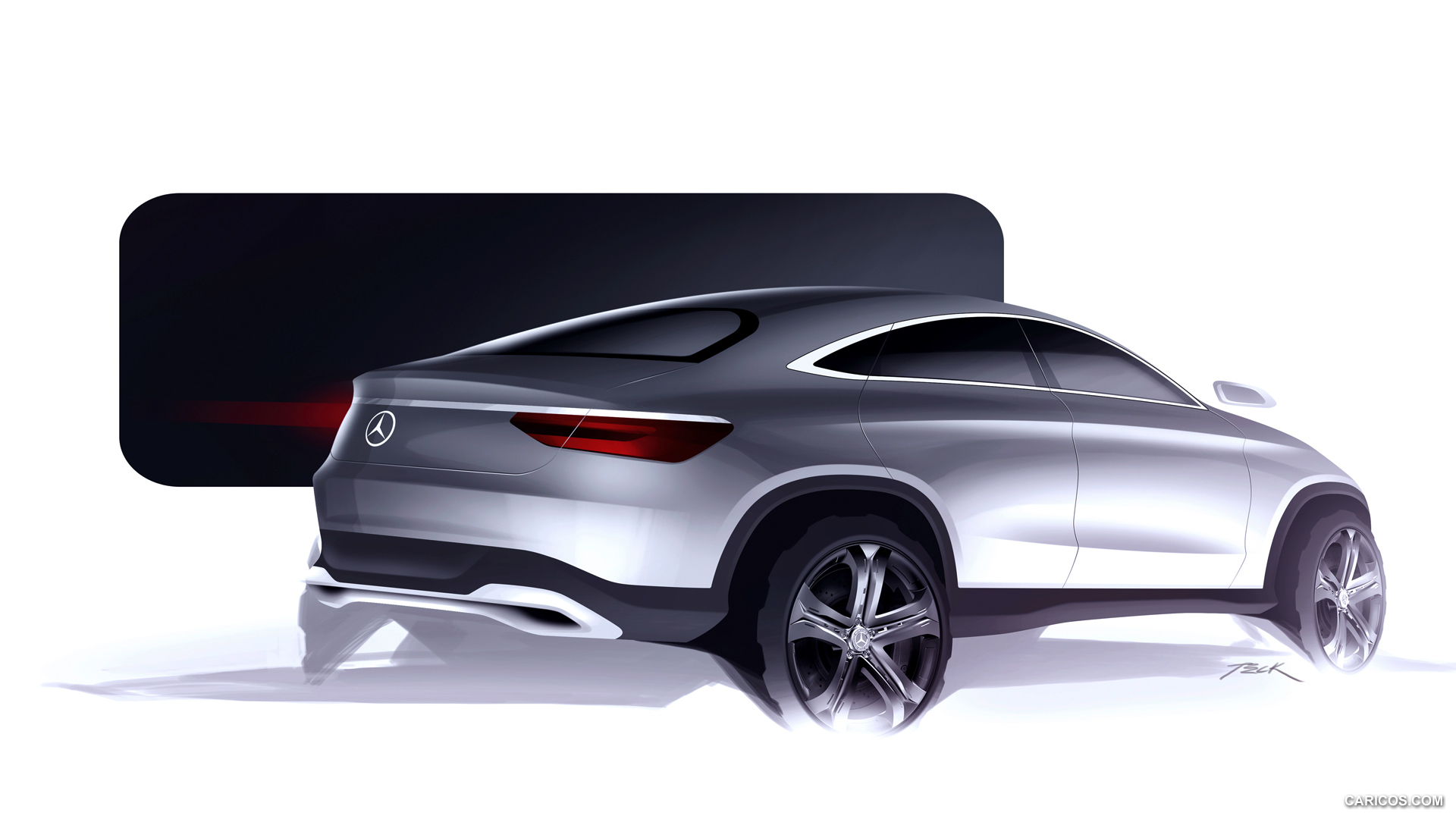 2016 Mercedes-Benz GLE-Class Coupe  - Design Sketch, #37 of 82