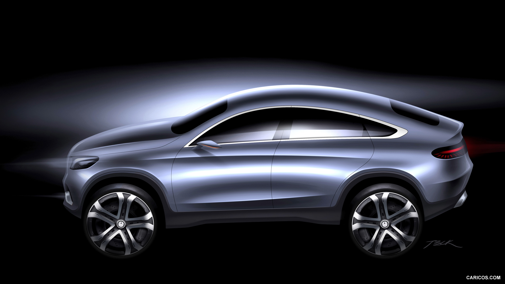 2016 Mercedes-Benz GLE-Class Coupe  - Design Sketch, #38 of 82