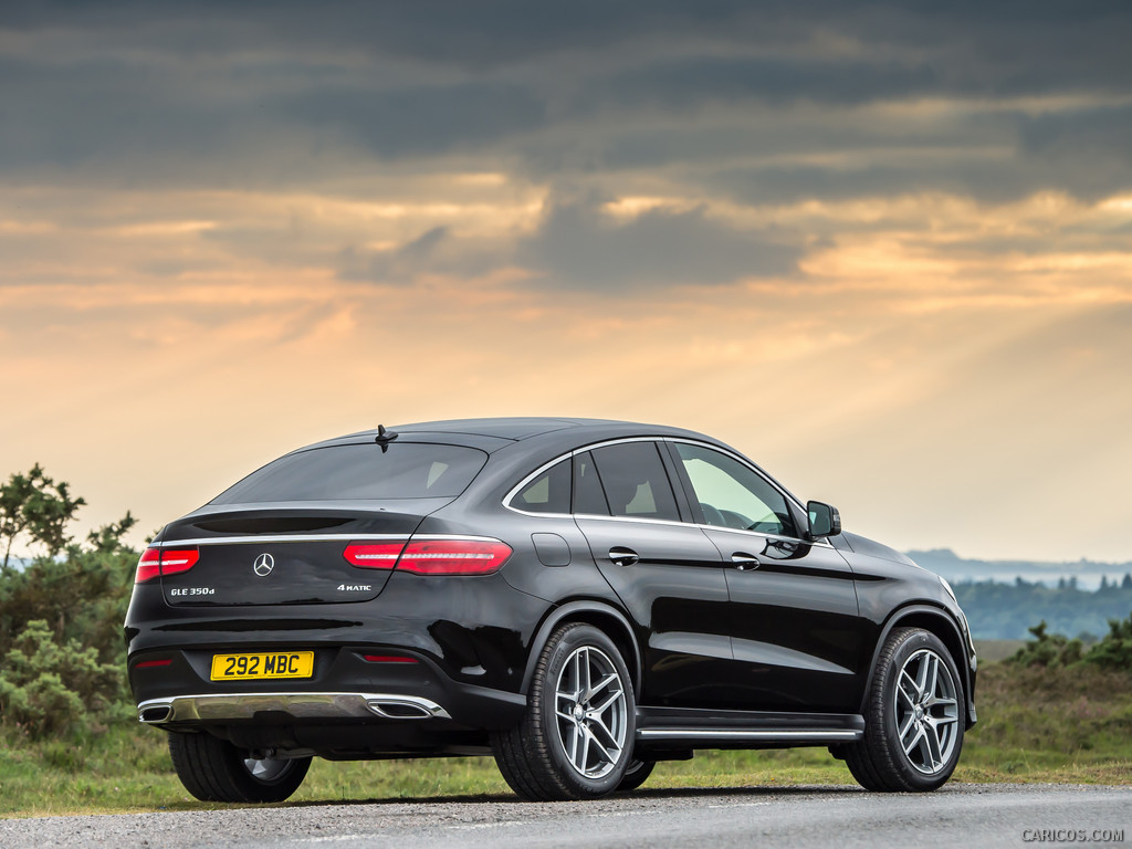 2016 Mercedes-Benz GLE-Class Coupe GLE350d (UK-Spec)  - Rear