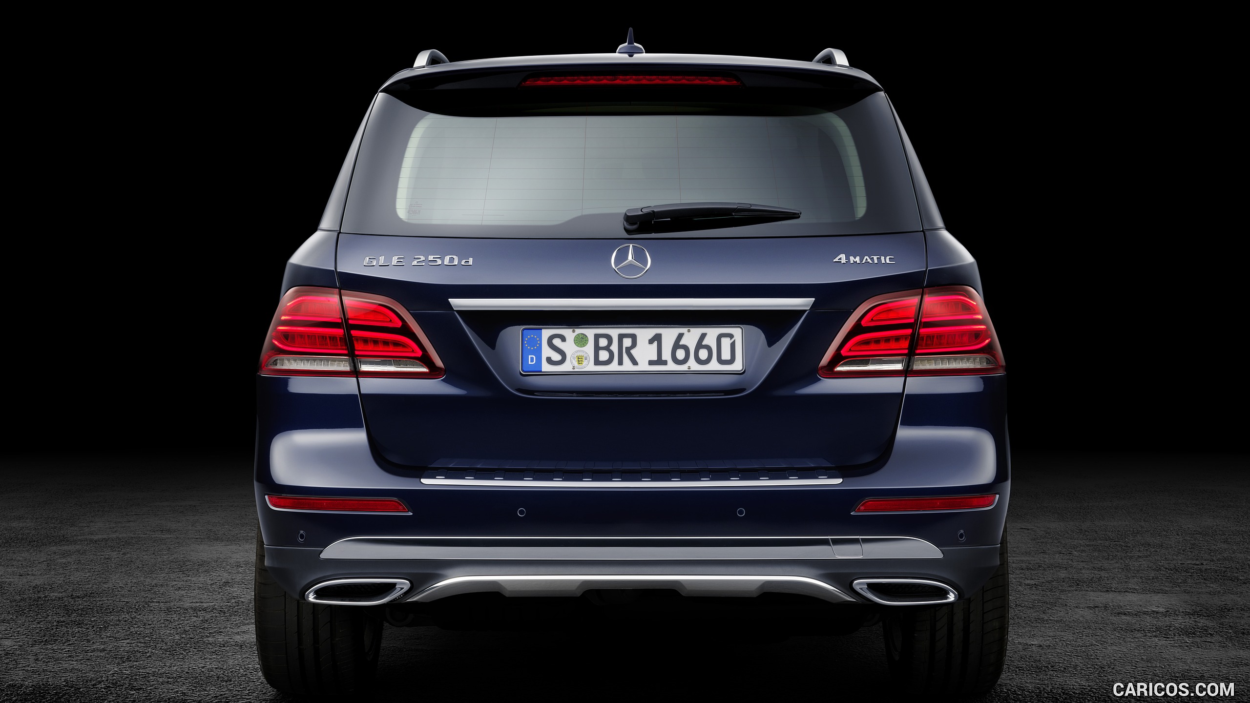 2016 Mercedes-Benz GLE-Class GLE 250 d (Cavansite Blue Metallic) - Rear, #48 of 141