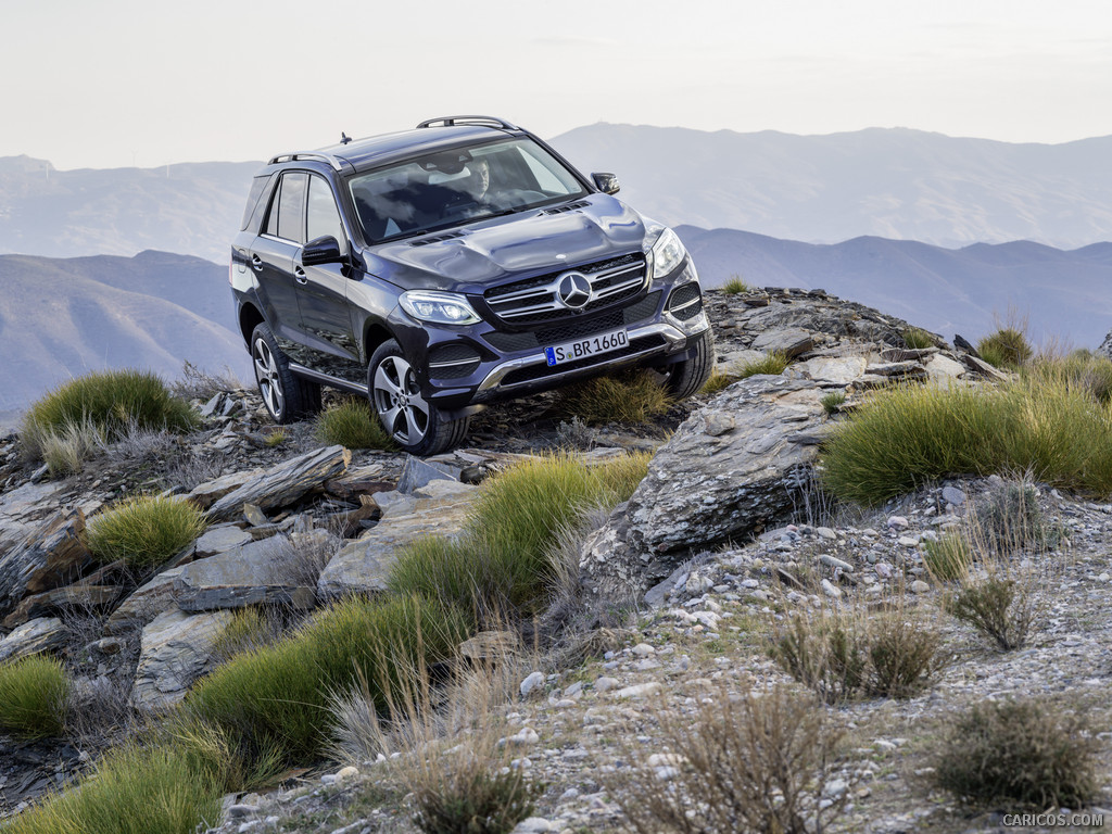 2016 Mercedes-Benz GLE-Class GLE 250 d (Cavansite Blue Metallic) - Off-Road