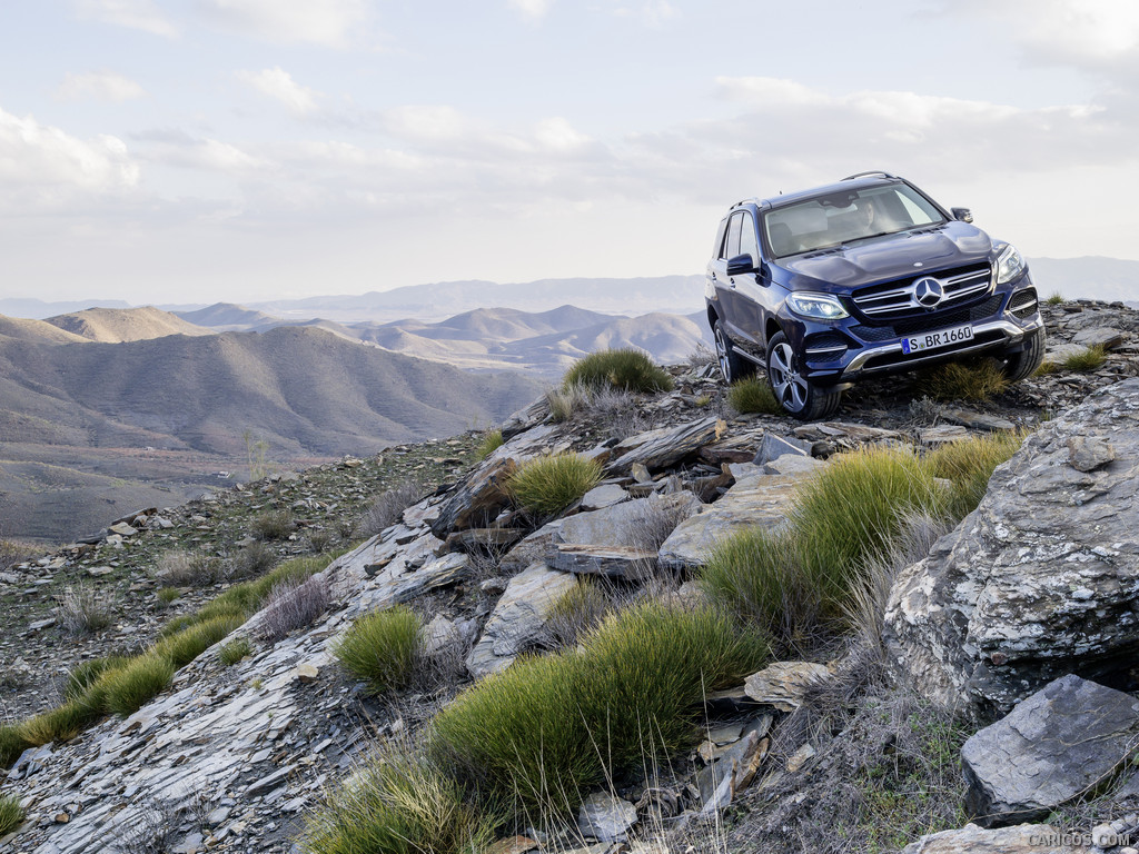 2016 Mercedes-Benz GLE-Class GLE 250d (Cavansite Blue Metallic) - Off-Road