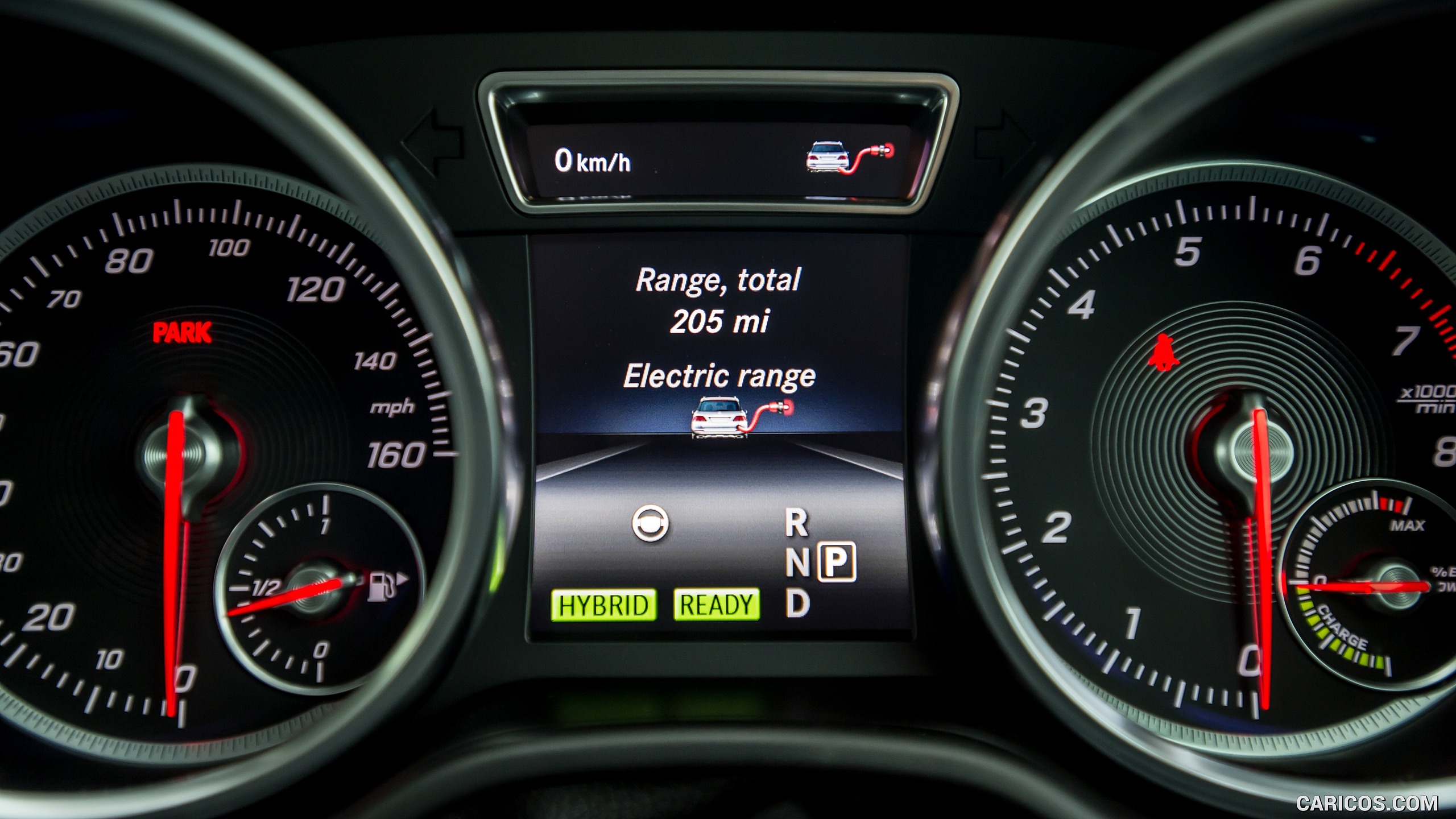 2016 Mercedes-Benz GLE-Class GLE 500e Plug-in-Hybrid AMG Line (UK-Spec) - Instrument Cluster, #135 of 141