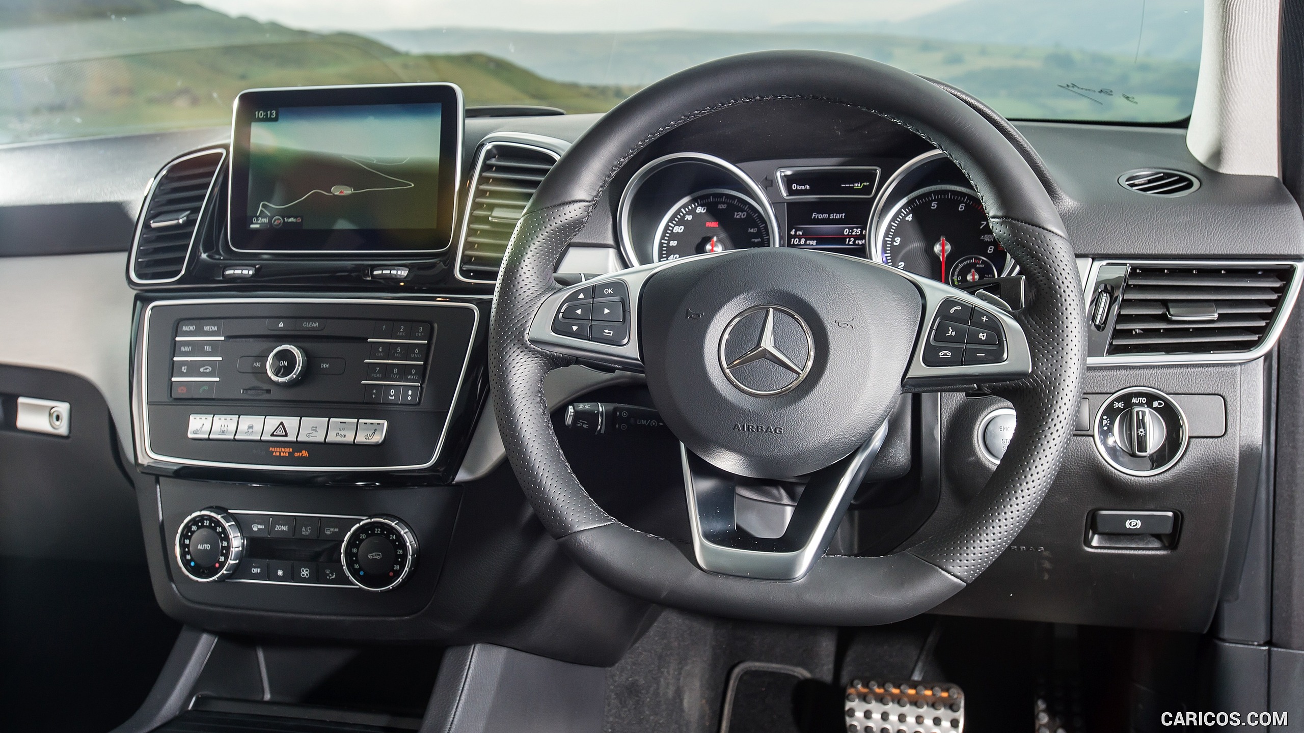 2016 Mercedes-Benz GLE-Class GLE 500e Plug-in-Hybrid AMG Line (UK-Spec) - Interior, #132 of 141