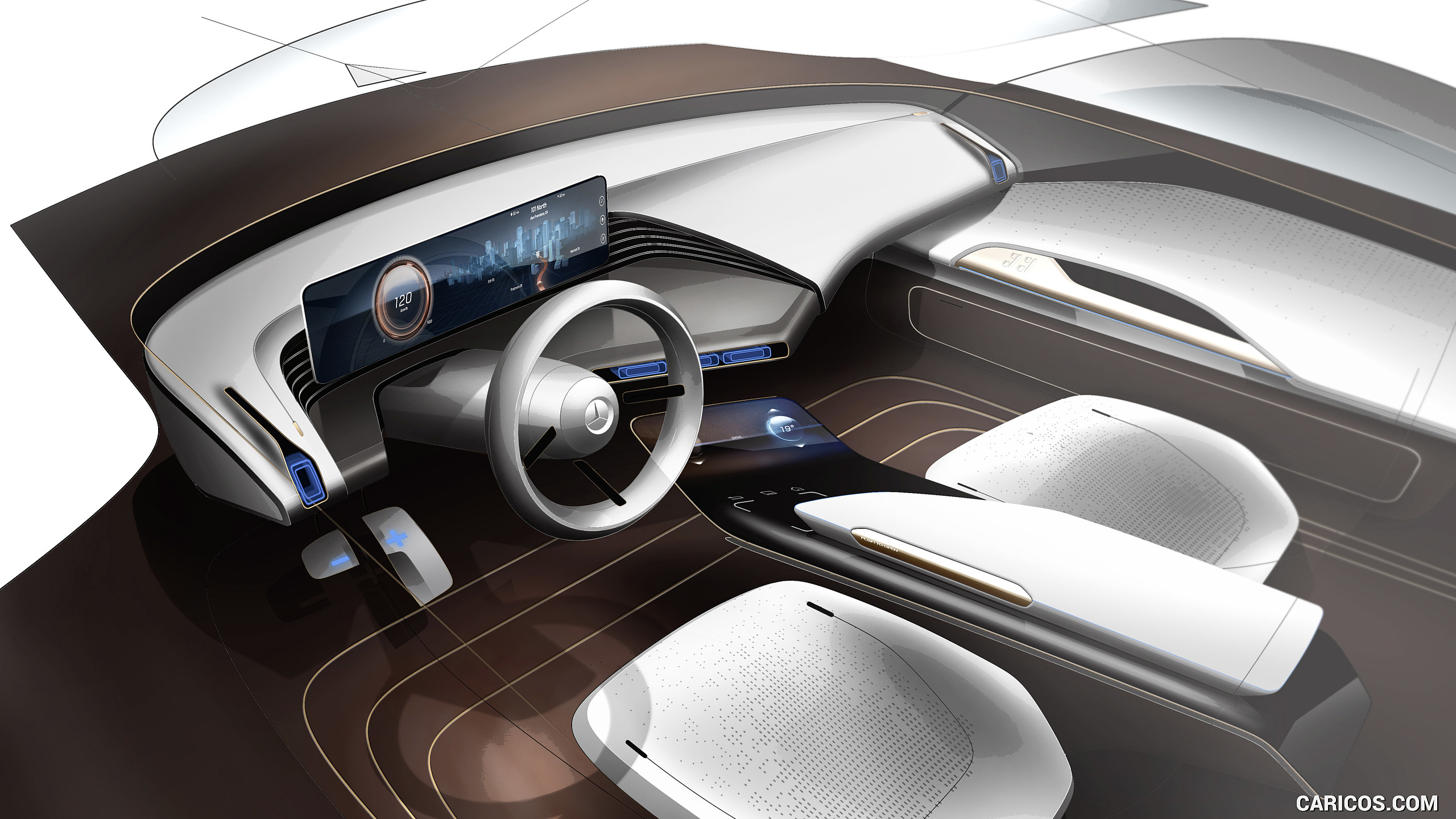 2016 Mercedes-Benz Generation EQ SUV Concept - Design Sketch, #40 of 50