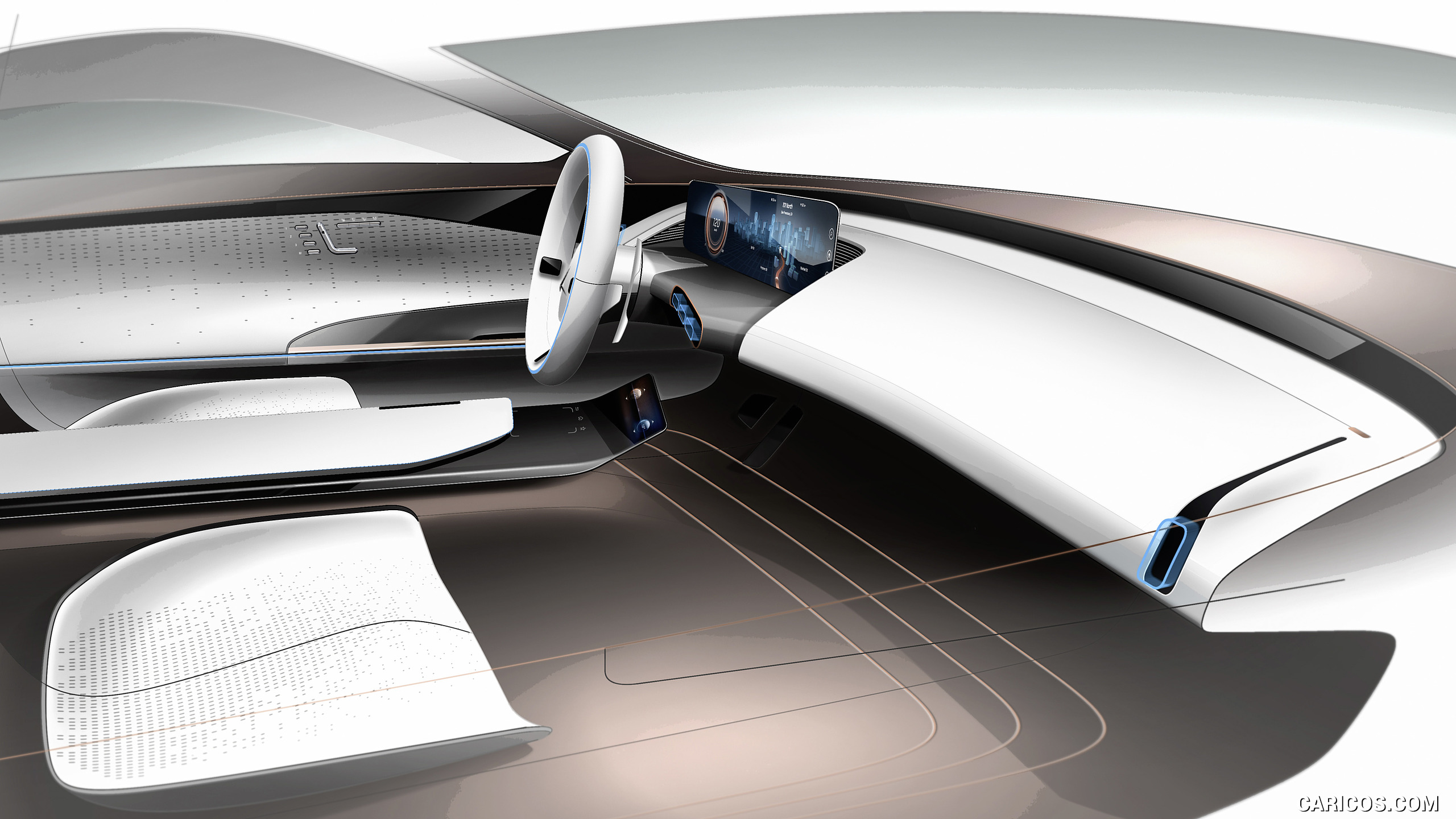 2016 Mercedes-Benz Generation EQ SUV Concept - Design Sketch, #42 of 50