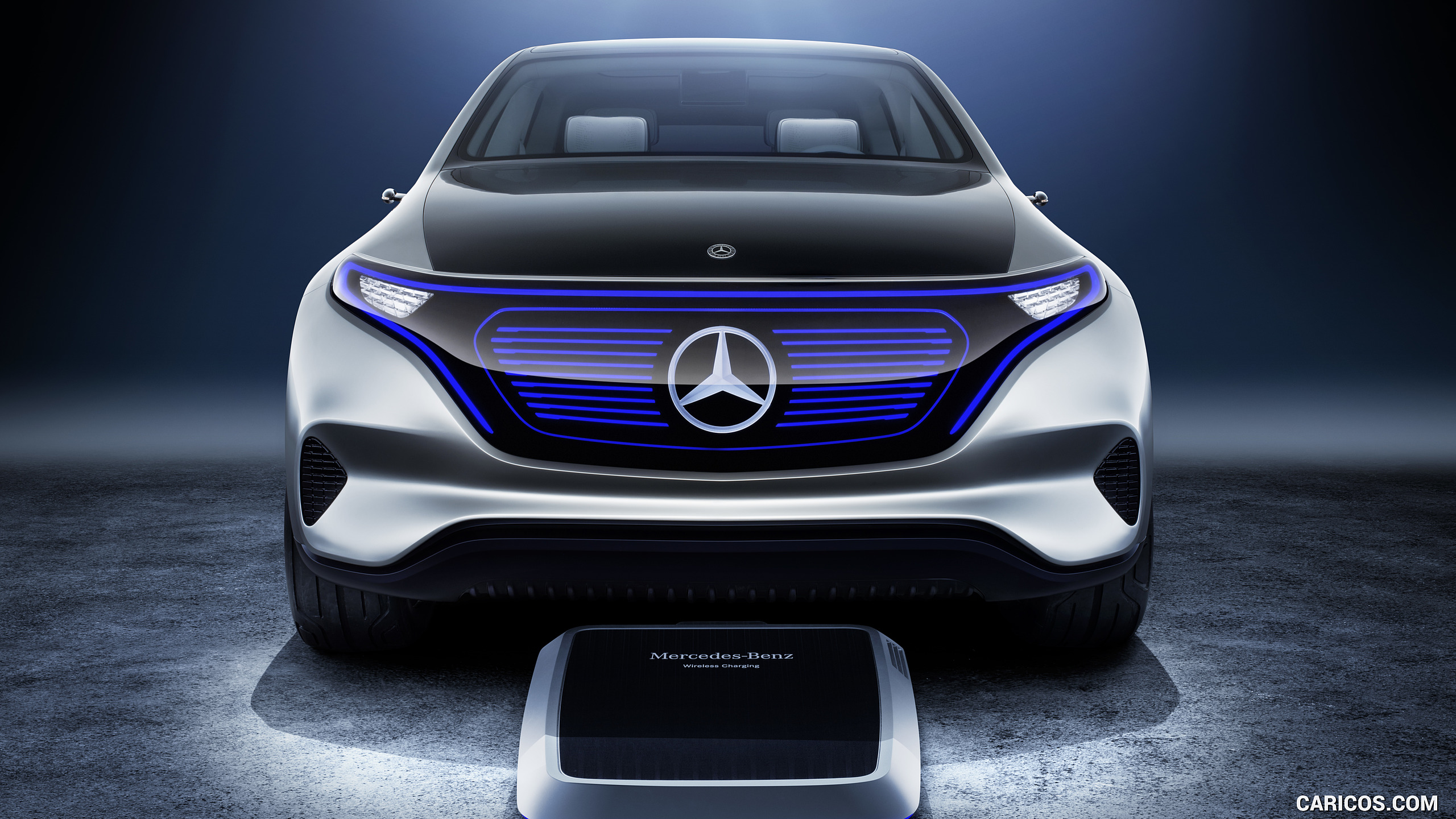 2016 Mercedes-Benz Generation EQ SUV Concept - Inductive Charging Platform - Front, #37 of 50