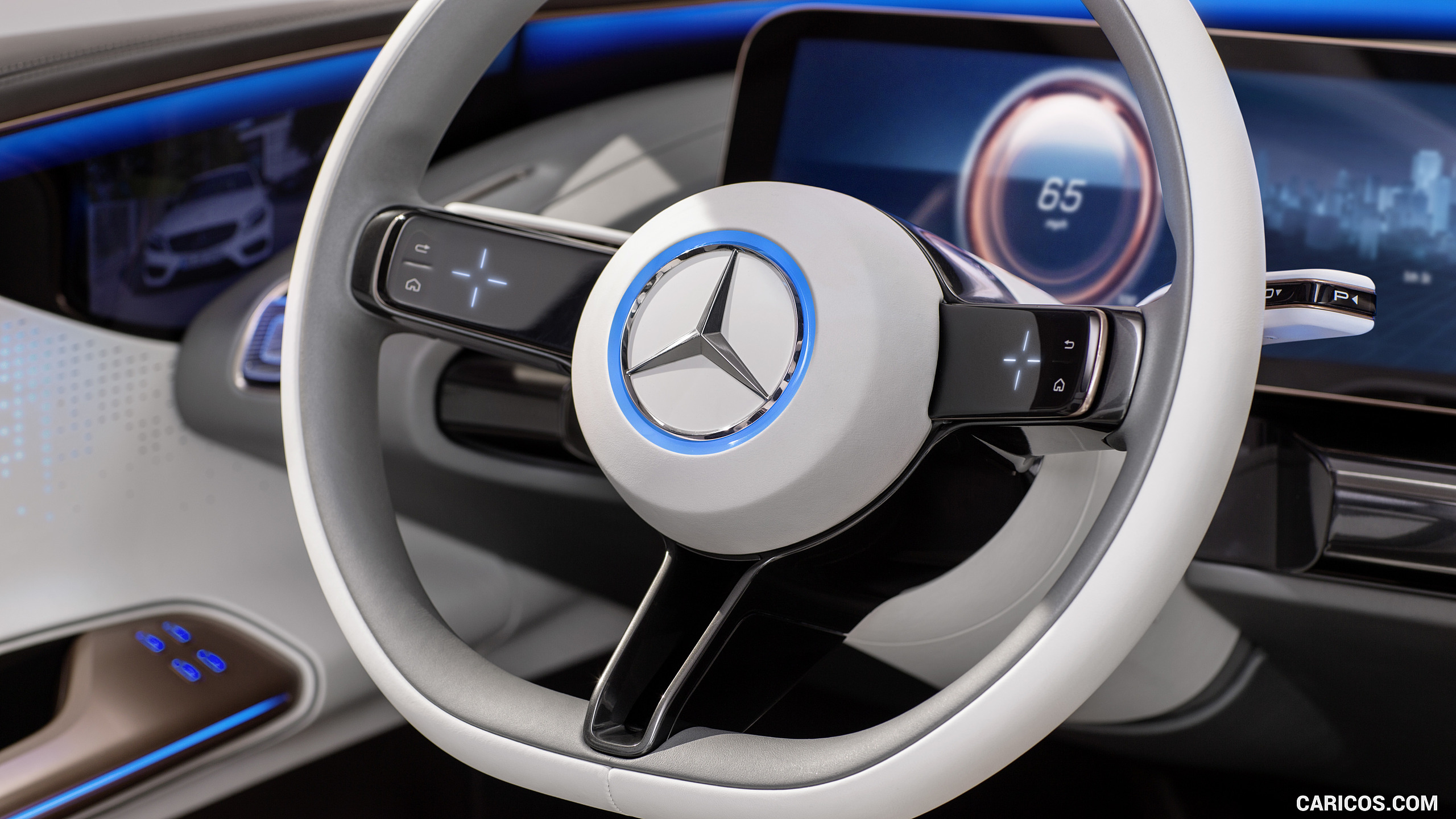 2016 Mercedes-Benz Generation EQ SUV Concept - Interior, Steering Wheel, #30 of 50