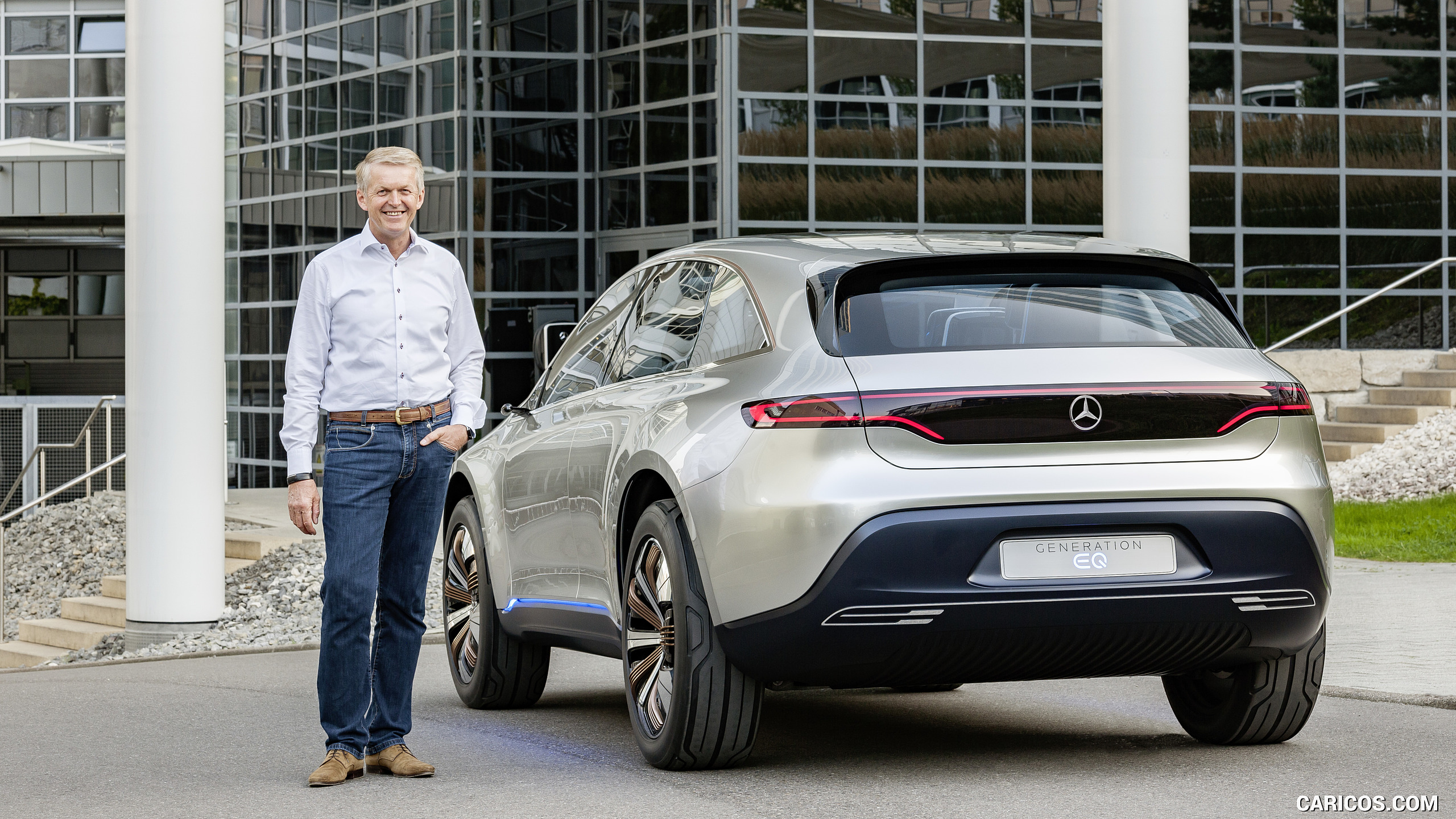 2016 Mercedes-Benz Generation EQ SUV Concept and Prof. Dr. Thomas Weber, #48 of 50