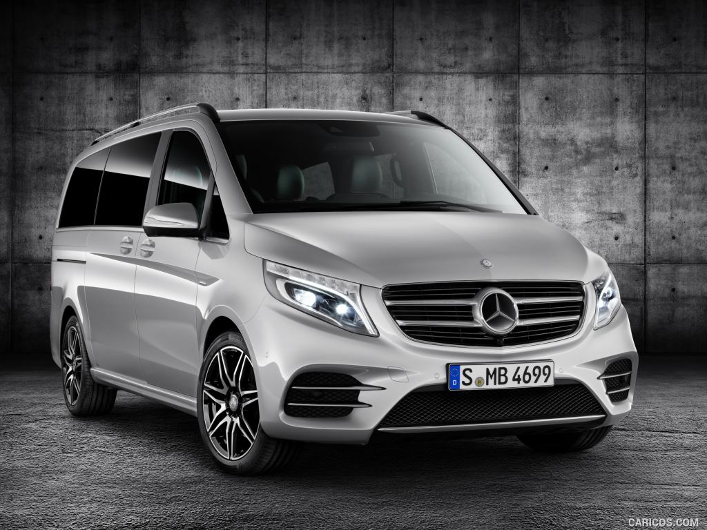 2016 Mercedes-Benz V-Class V250 d AMG Line (Brilliant Silver Metallic)