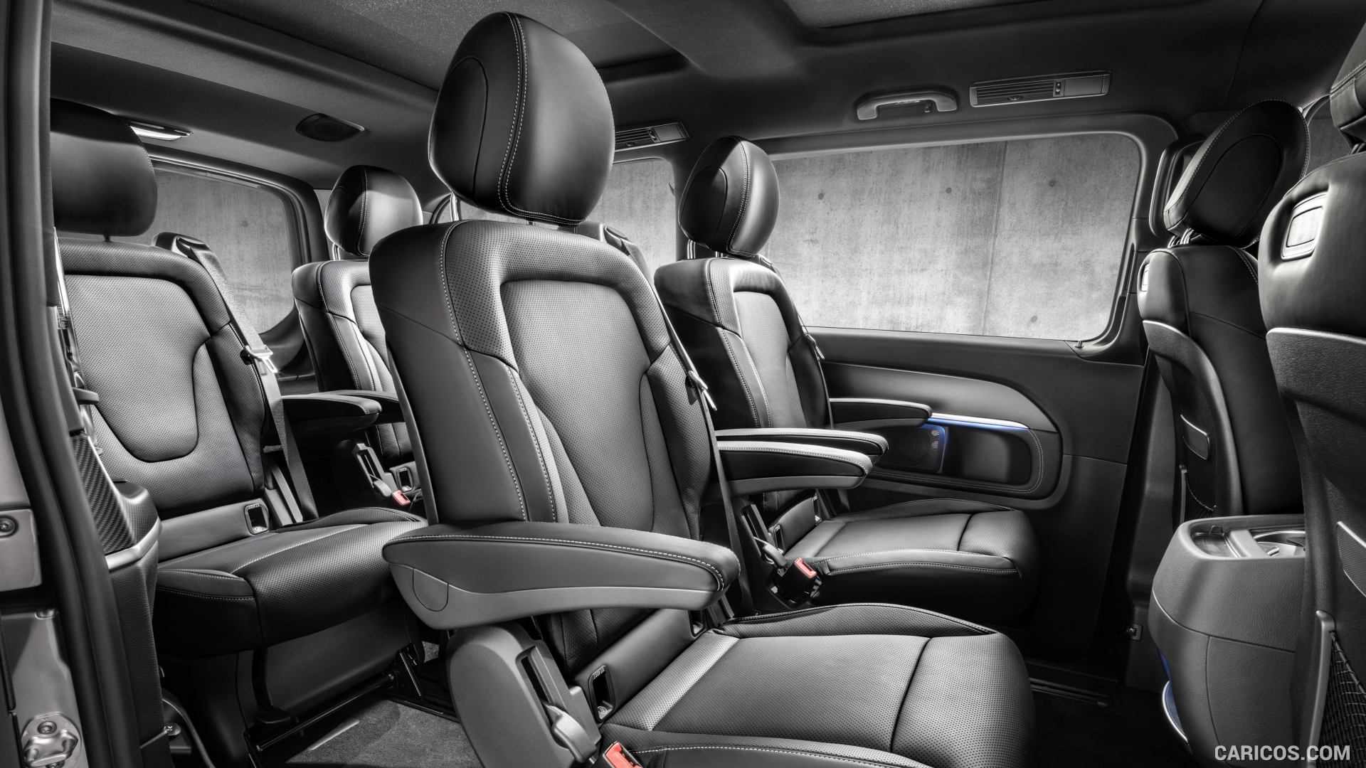 2016 Mercedes-Benz V-Class V250 d AMG Line  - Interior Rear Seats, #9 of 11