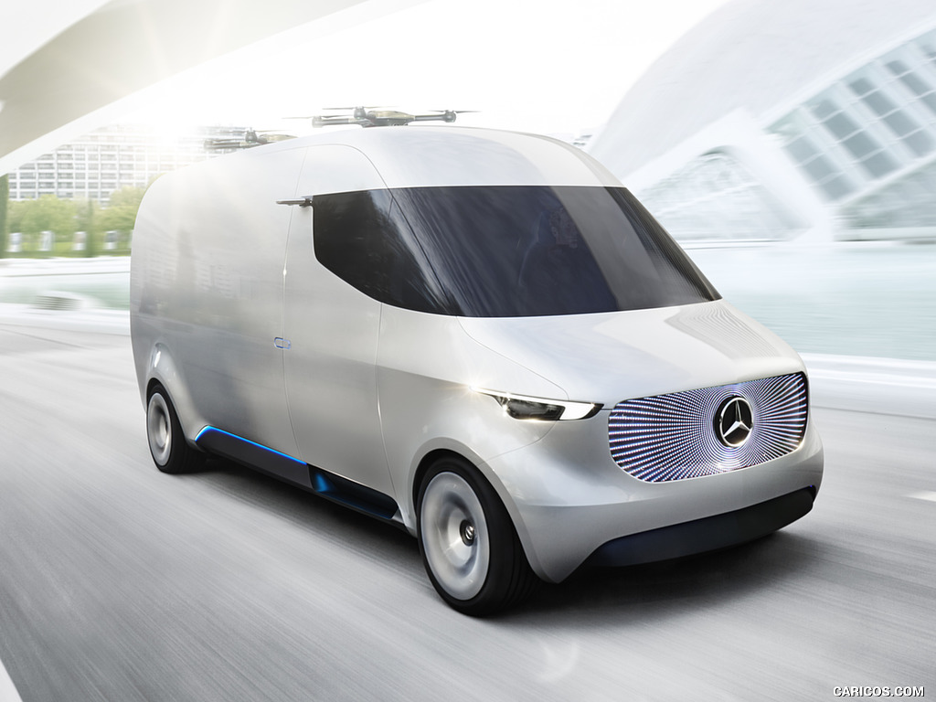 2016 Mercedes-Benz Vision Van Concept - Front Three-Quarter